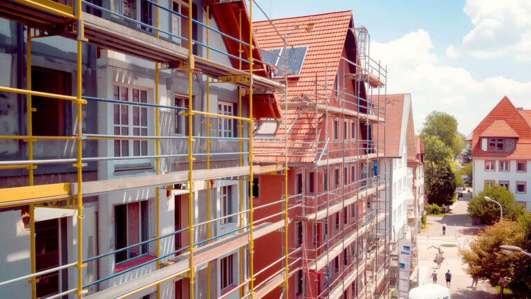 Modernisierung der Hausfassade: Stuttgarts Immobilien im neuen Glanz